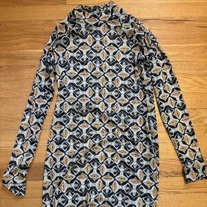 Parioca Sheer Mini Dress - Like New - Size 2